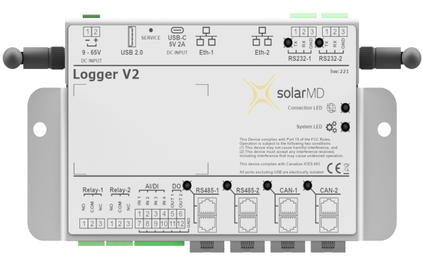 Monitoring & Control | Solar MD | Logger Render 01 1 Solar MD | Monitoring & Control | Logger Render 01 1